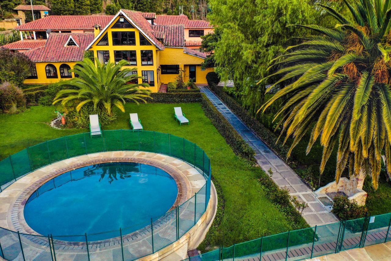 Hotel Termales El Batan Cuítiva Exteriör bild