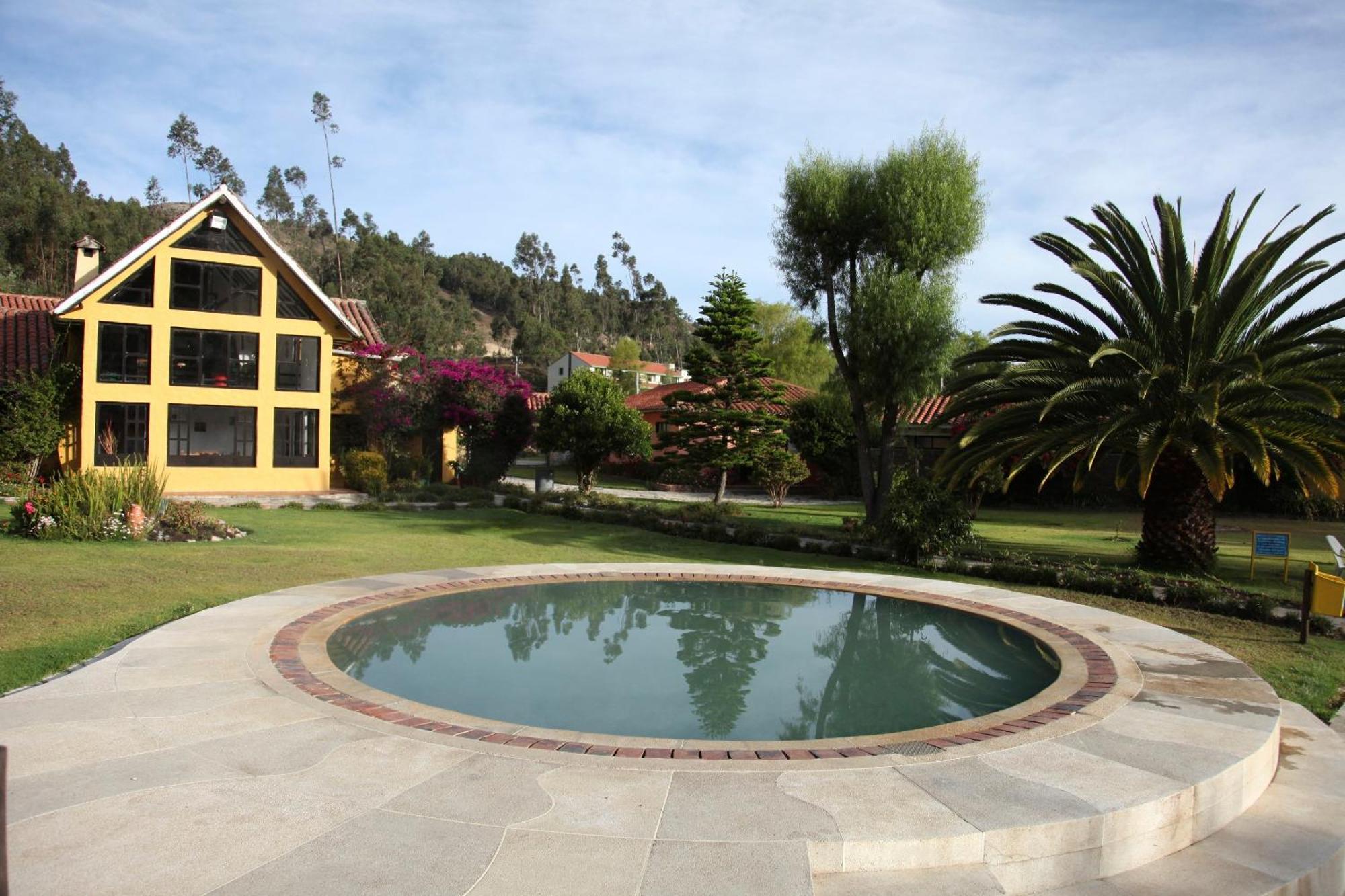 Hotel Termales El Batan Cuítiva Exteriör bild
