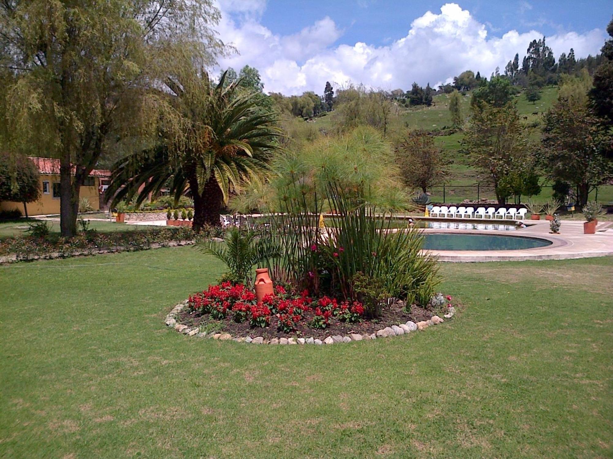 Hotel Termales El Batan Cuítiva Exteriör bild