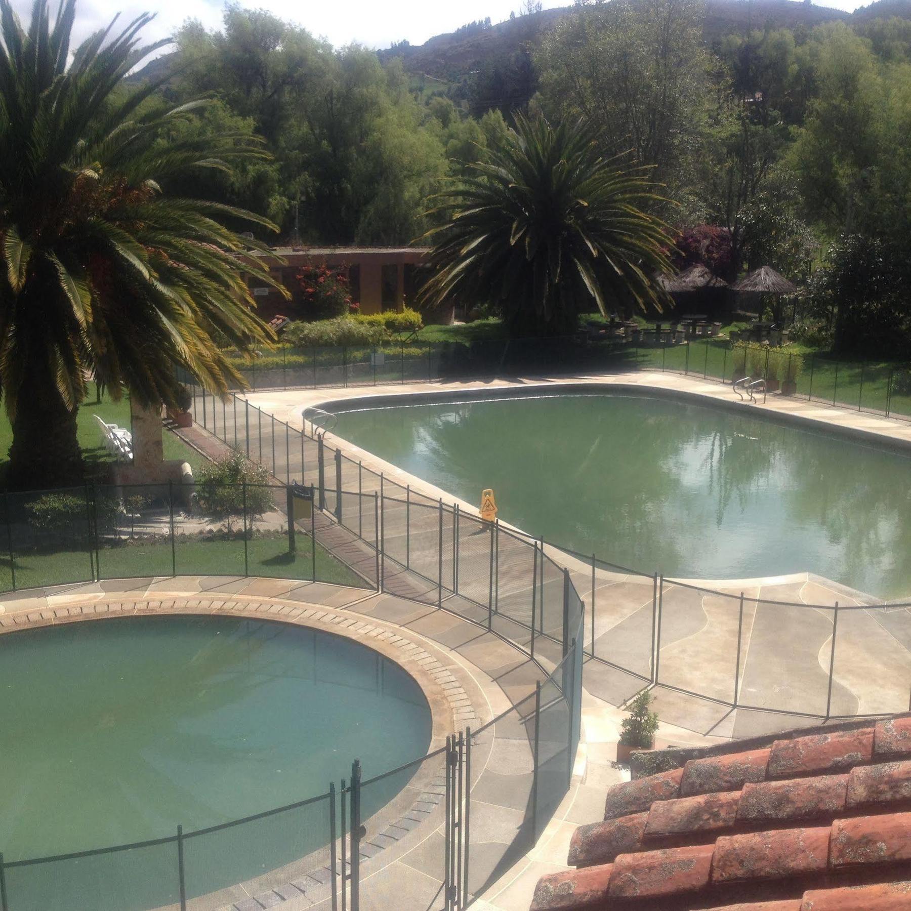 Hotel Termales El Batan Cuítiva Exteriör bild