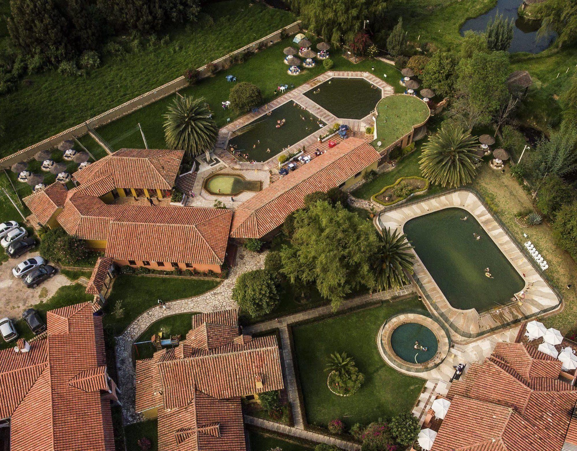 Hotel Termales El Batan Cuítiva Exteriör bild